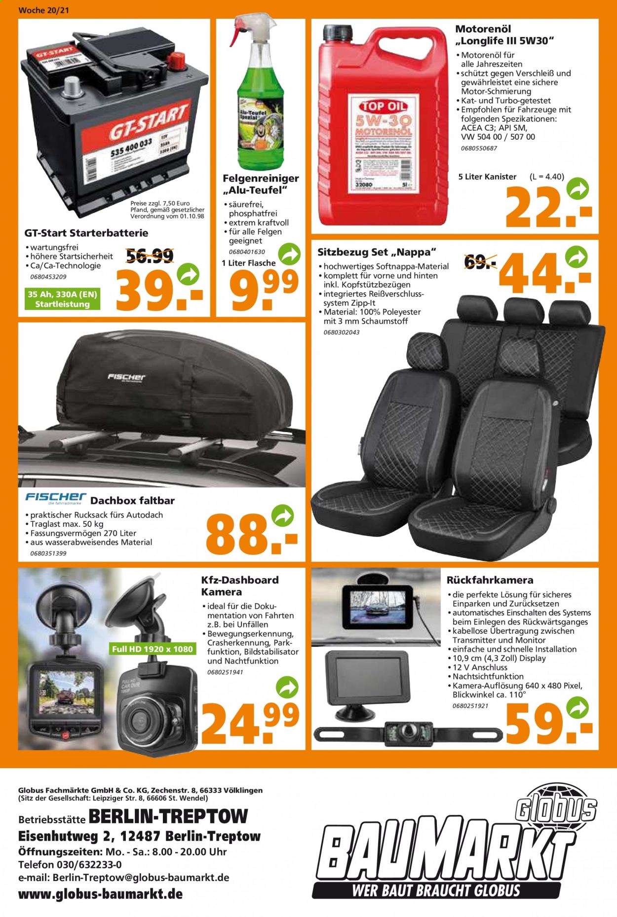 Globus Baumarkt Prospekte  - 17.05.2021 - 22.05.2021. Seite 24