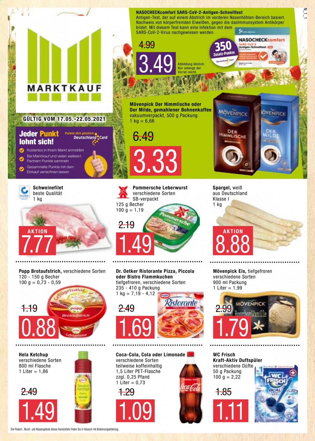 Marktkauf Prospekte  - 17.05.2021 - 22.05.2021. Seite 1