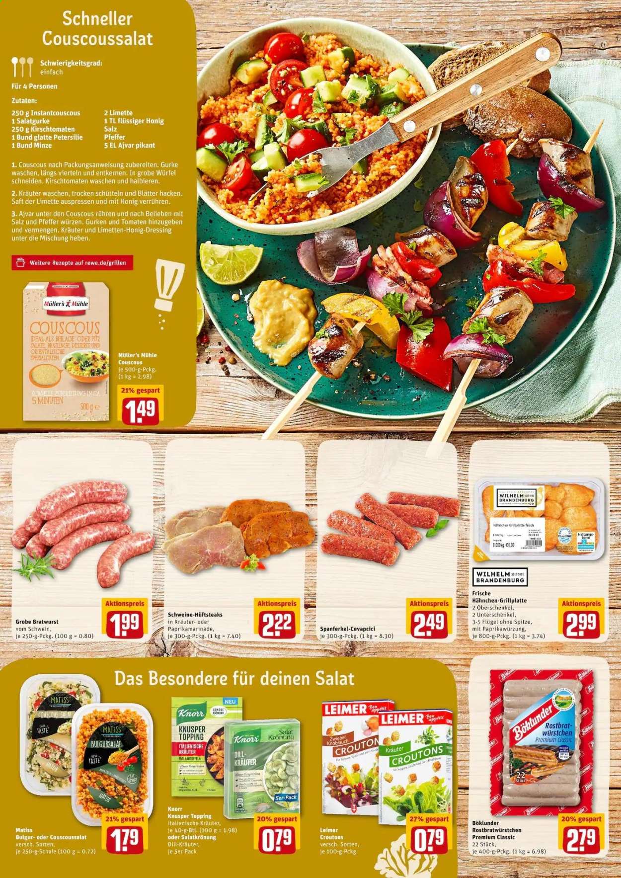 REWE Prospekte  - 17.05.2021 - 22.05.2021. Seite 4
