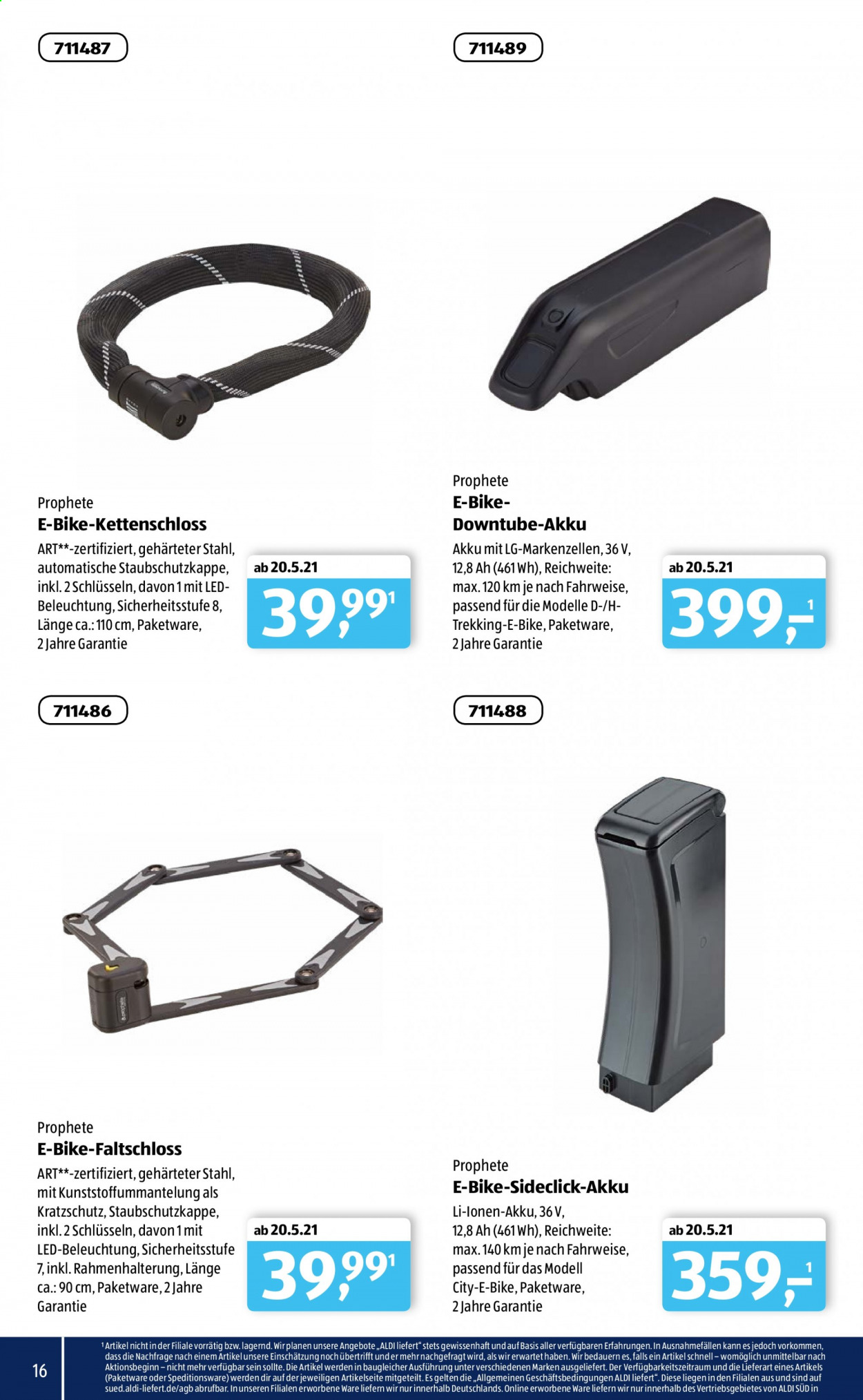 ALDI SÜD Prospekte . Seite 16