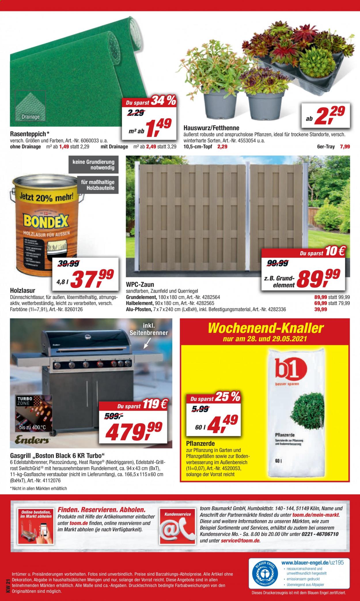 toom Baumarkt Prospekte  - 22.05.2021 - 28.05.2021. Seite 26