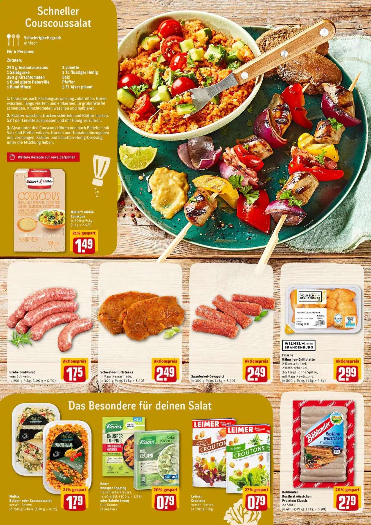 REWE Prospekte  - 17.05.2021 - 22.05.2021. Seite 3