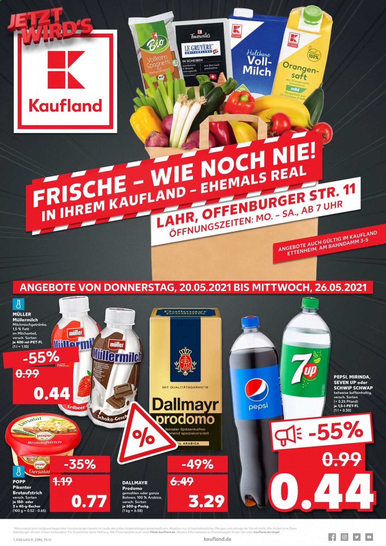 Kaufland Prospekte  - 20.05.2021 - 26.05.2021. Seite 1