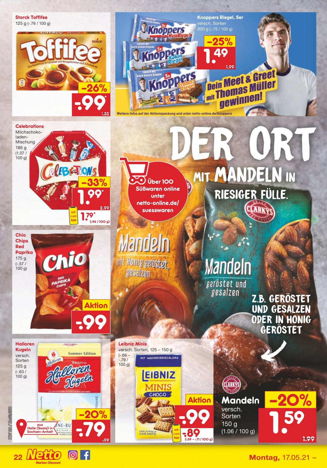 Netto Marken-Discount Prospekte  - 17.05.2021 - 22.05.2021. Seite 22