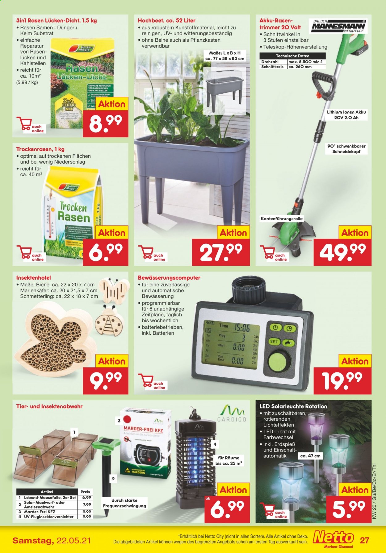 Netto Marken-Discount Prospekte  - 17.05.2021 - 22.05.2021. Seite 27