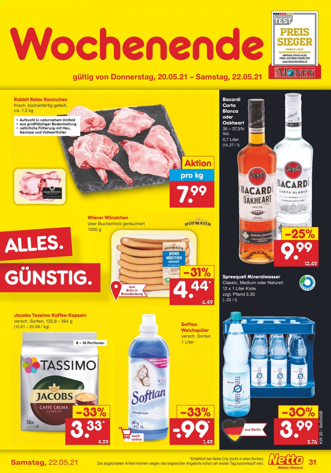 Netto Marken-Discount Prospekte  - 17.05.2021 - 22.05.2021. Seite 31