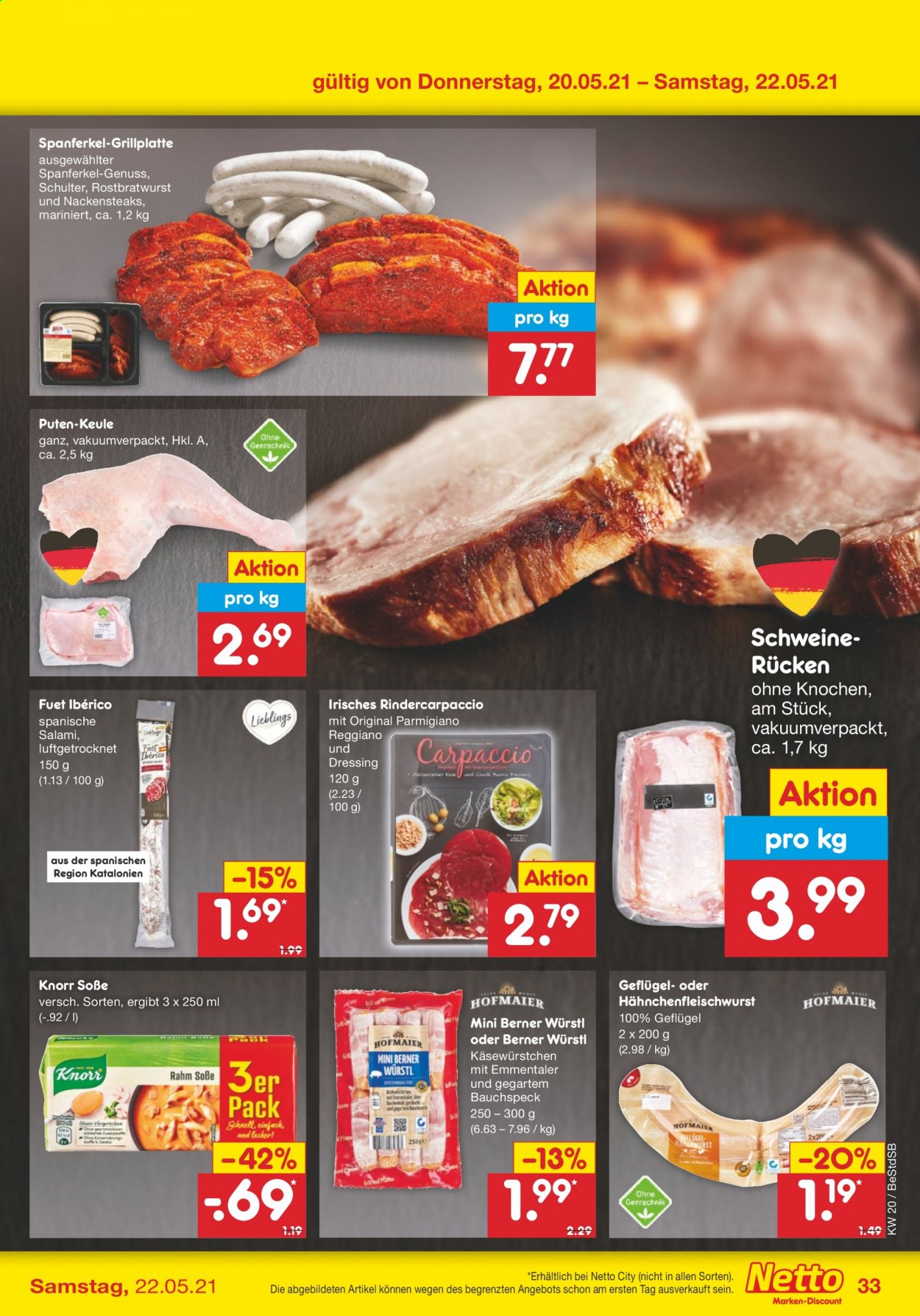 Netto Marken-Discount Prospekte  - 17.05.2021 - 22.05.2021. Seite 33
