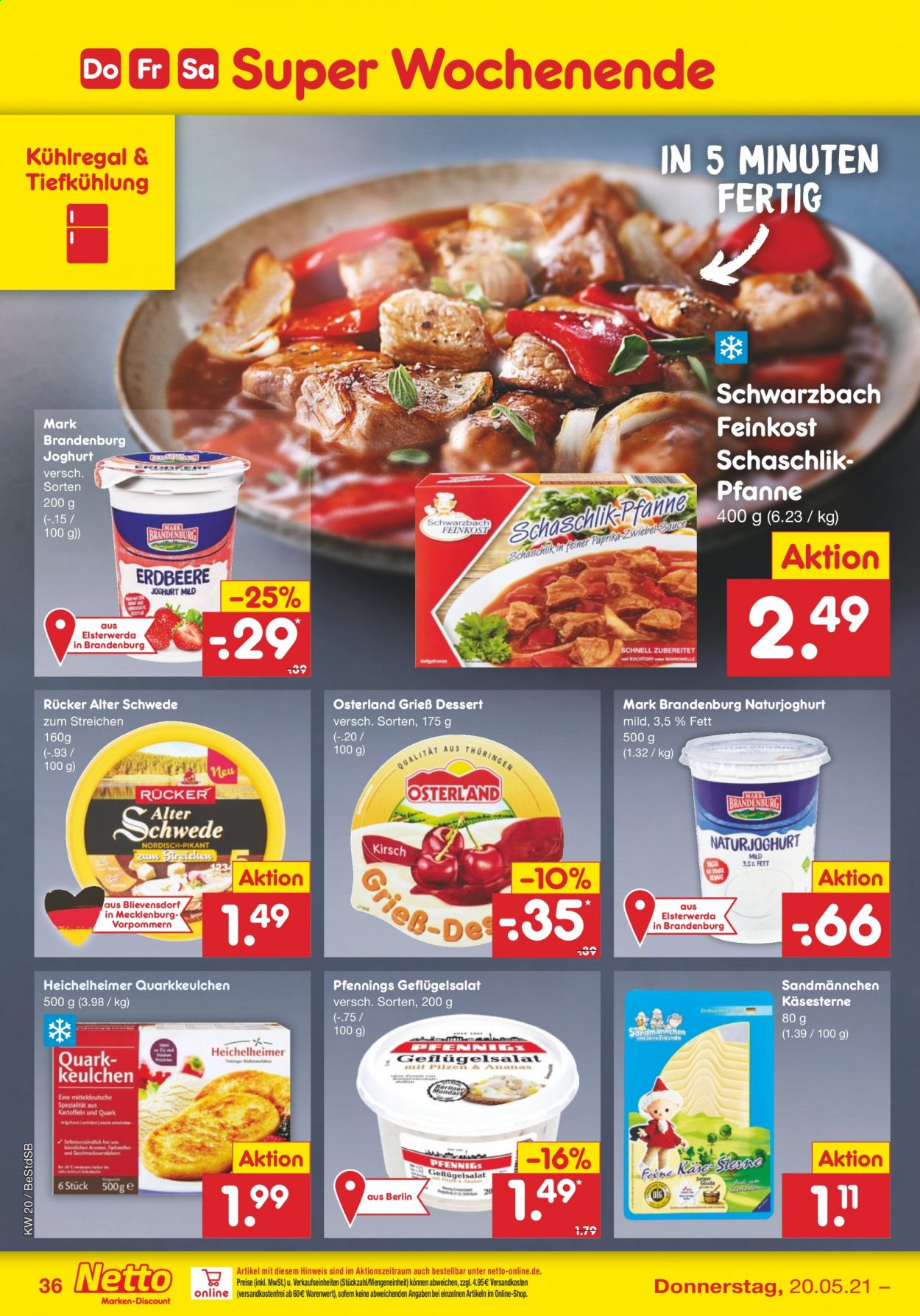Netto Marken-Discount Prospekte  - 17.05.2021 - 22.05.2021. Seite 36