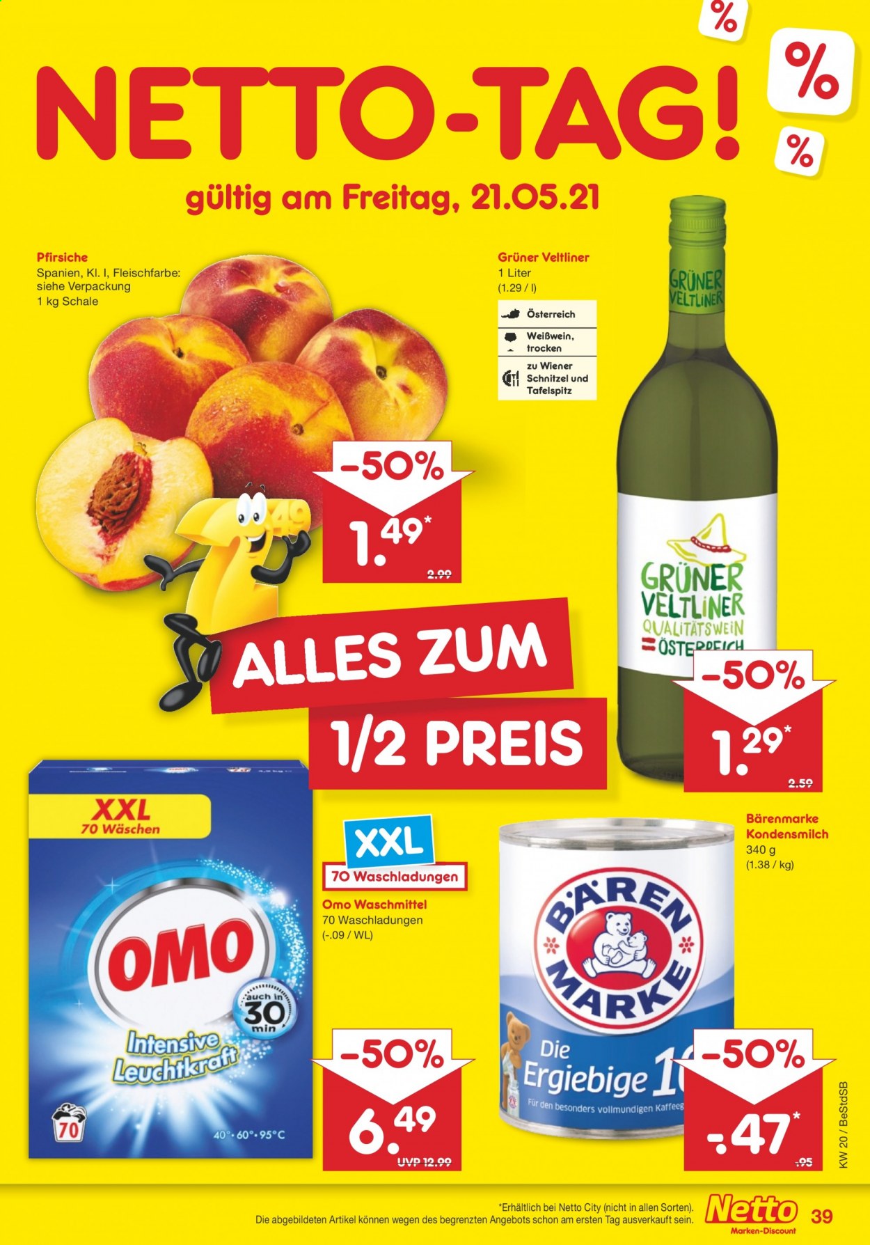 Netto Marken-Discount Prospekte  - 17.05.2021 - 22.05.2021. Seite 39