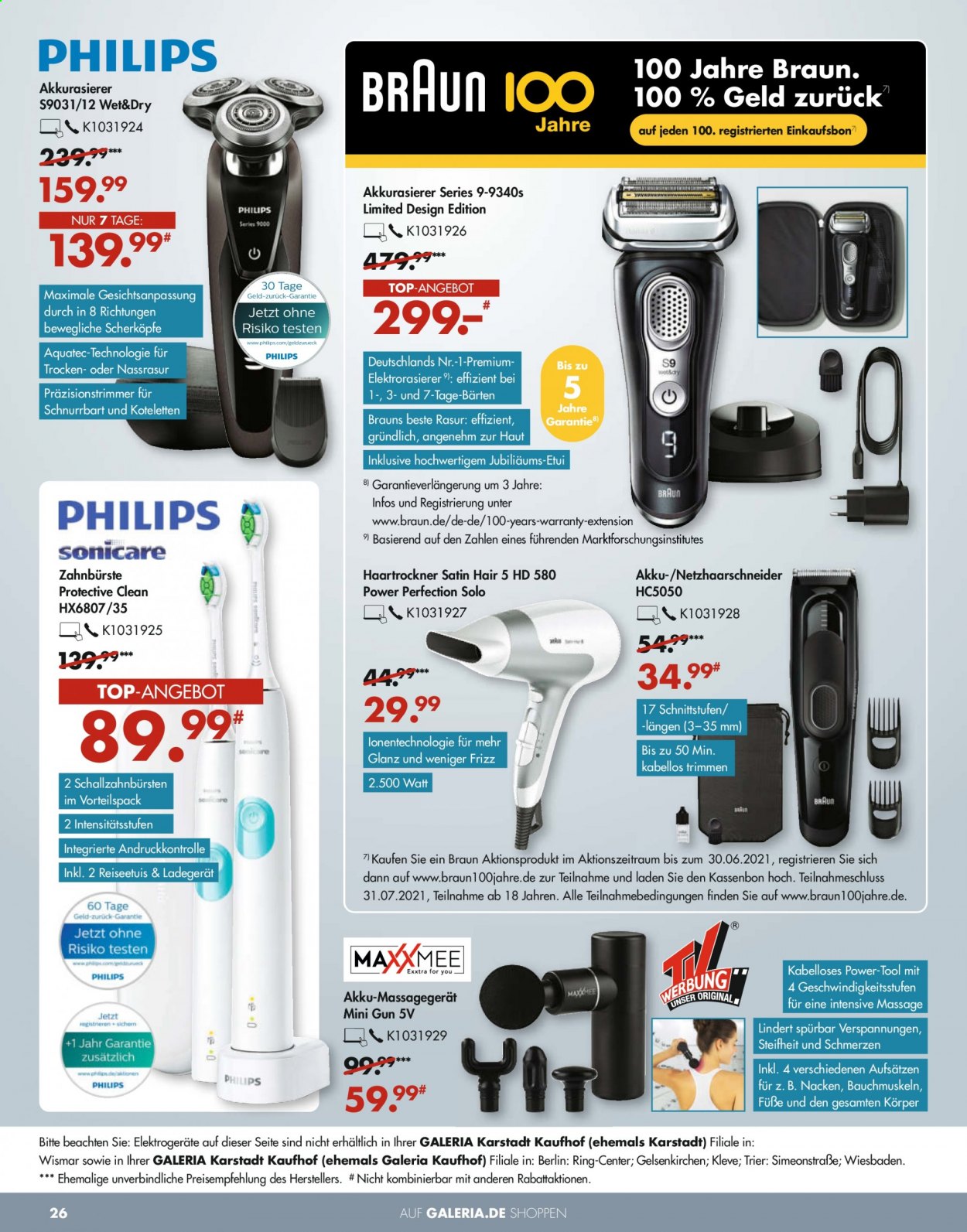 GALERIA Karstadt Kaufhof Prospekte  - 19.05.2021 - 25.05.2021. Seite 26