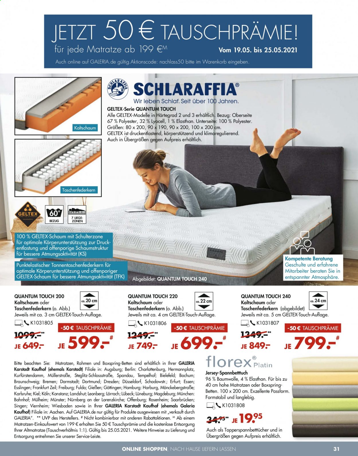 GALERIA Karstadt Kaufhof Prospekte  - 19.05.2021 - 25.05.2021. Seite 31