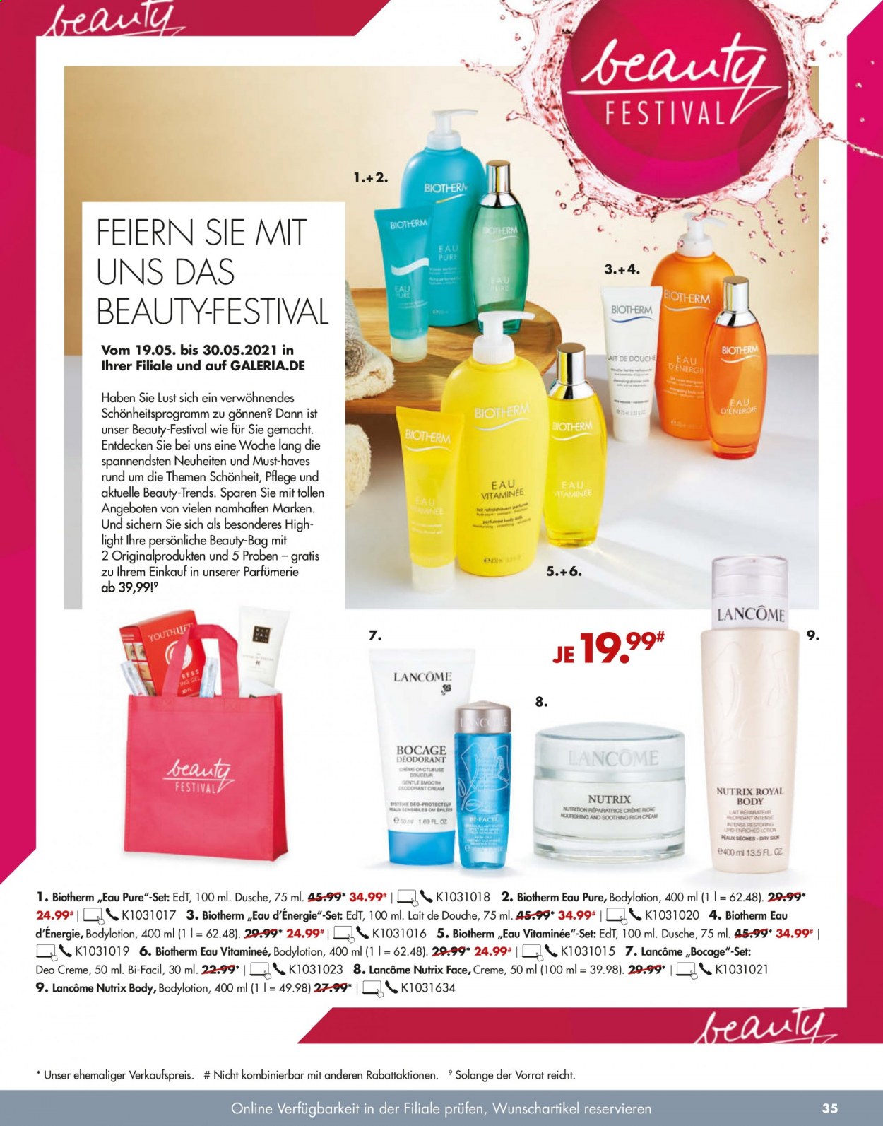 GALERIA Karstadt Kaufhof Prospekte  - 19.05.2021 - 25.05.2021. Seite 35