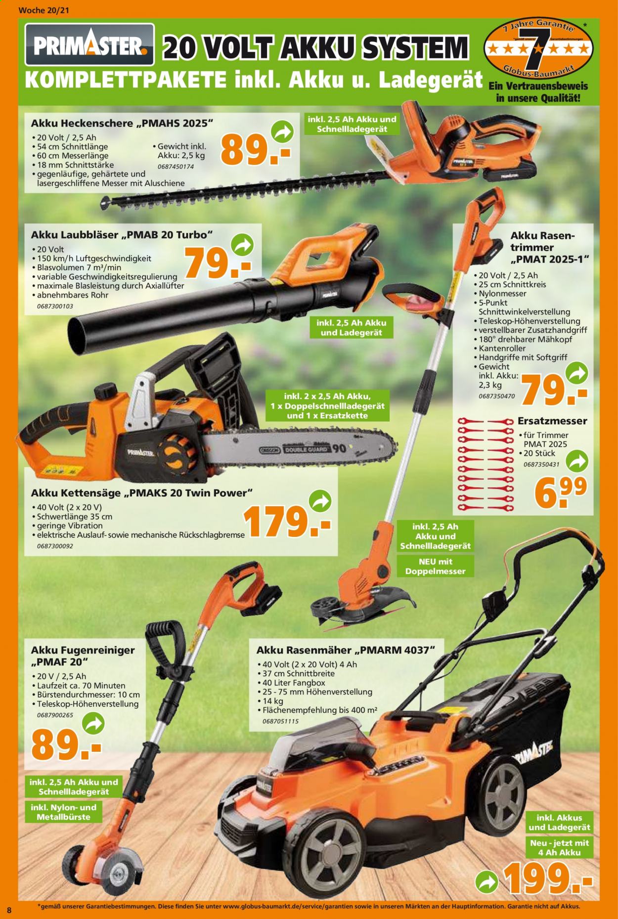 Globus Baumarkt Prospekte  - 18.05.2021 - 25.05.2021. Seite 8