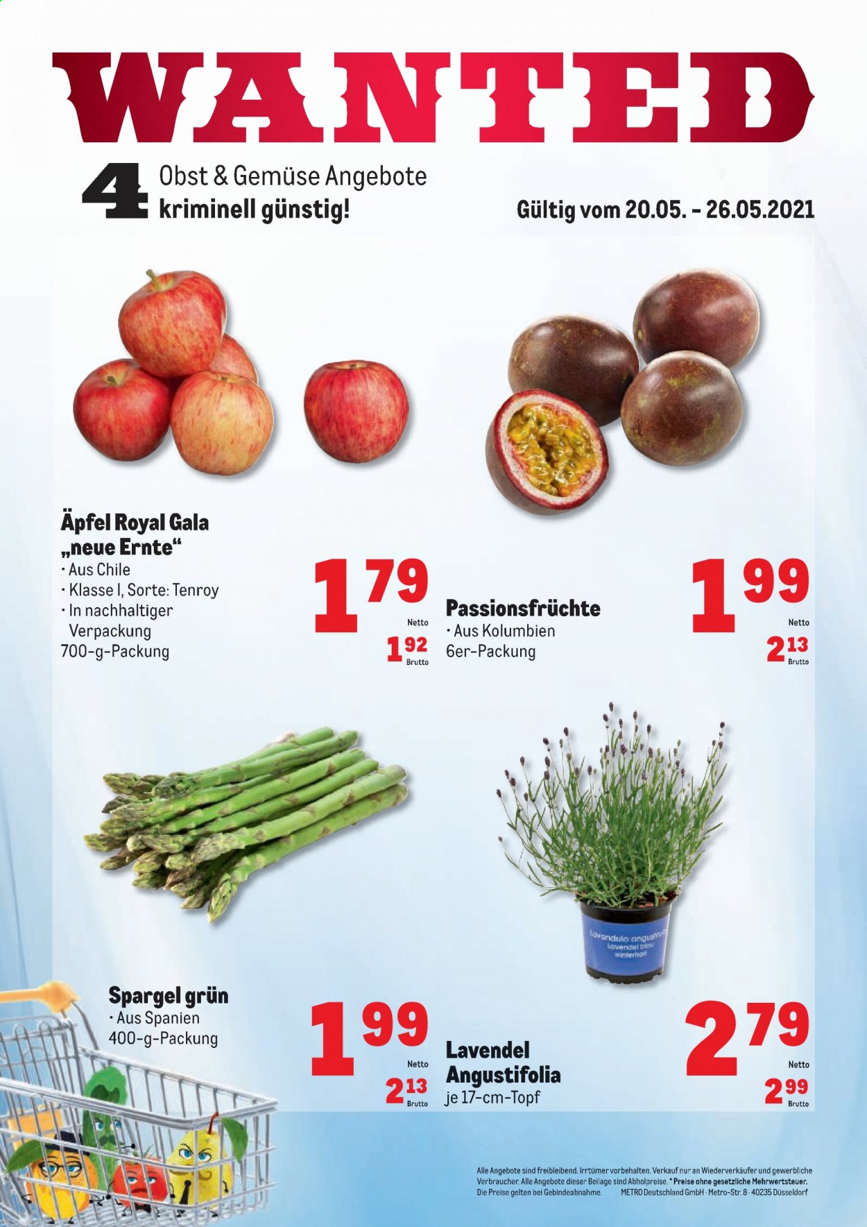 Metro Prospekte  - 20.05.2021 - 26.05.2021. Seite 1