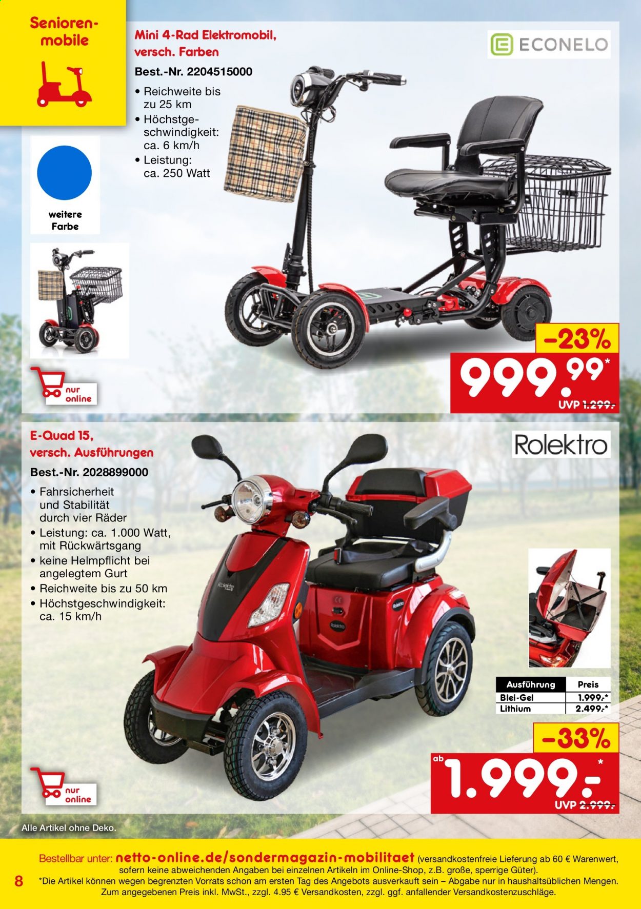 Netto Marken-Discount Prospekte  - 6.05.2021 - 31.07.2021. Seite 8