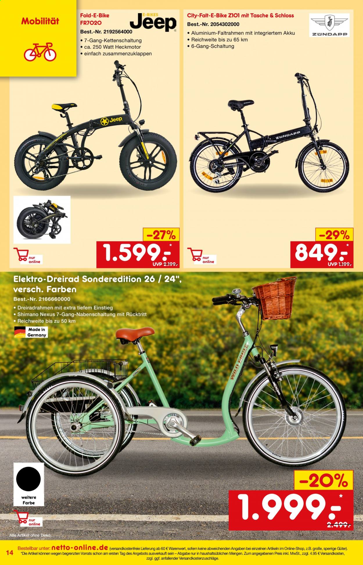 Netto Marken-Discount Prospekte  - 1.05.2021 - 31.05.2021. Seite 14