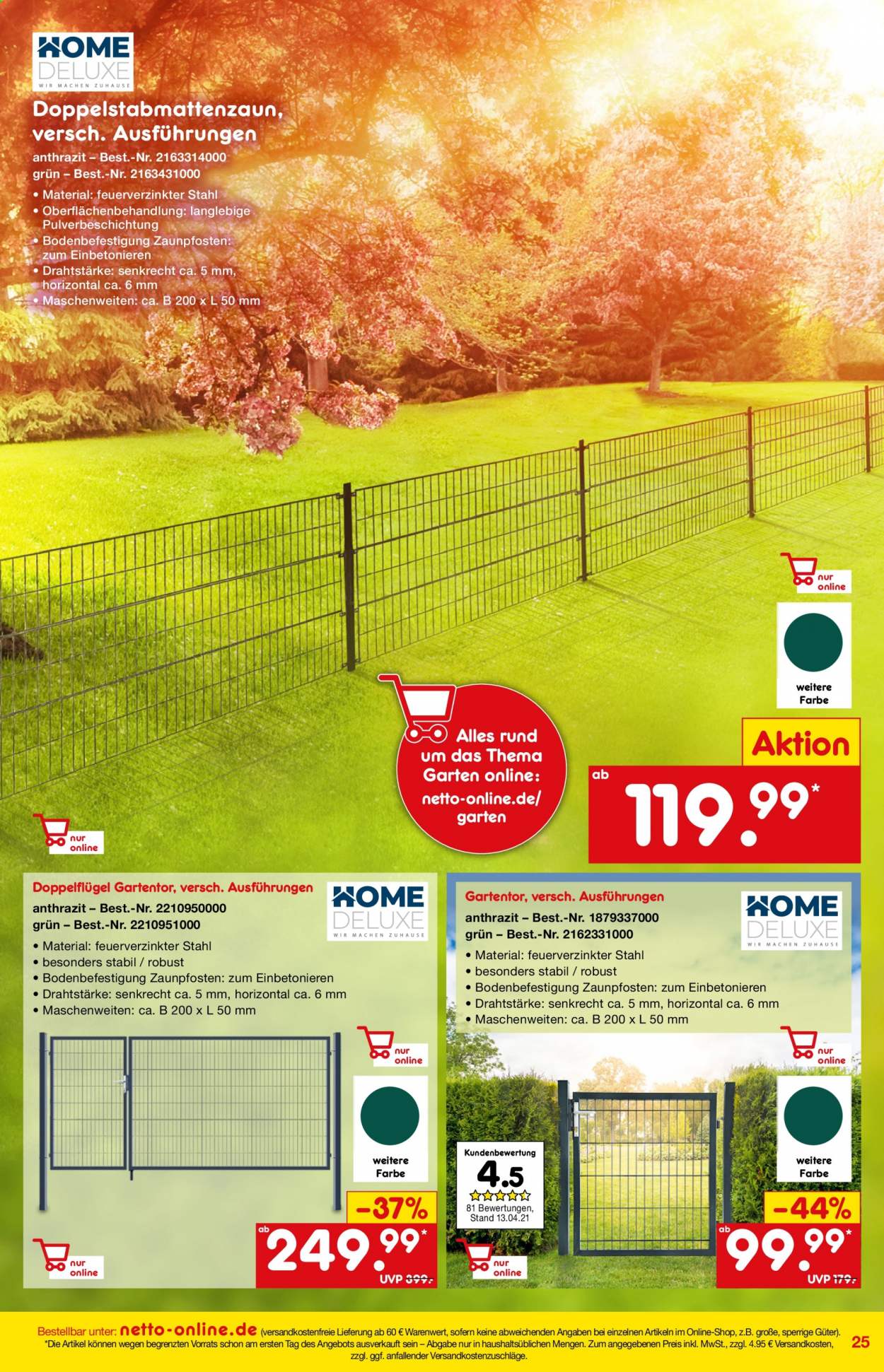Netto Marken-Discount Prospekte  - 1.05.2021 - 31.05.2021. Seite 25