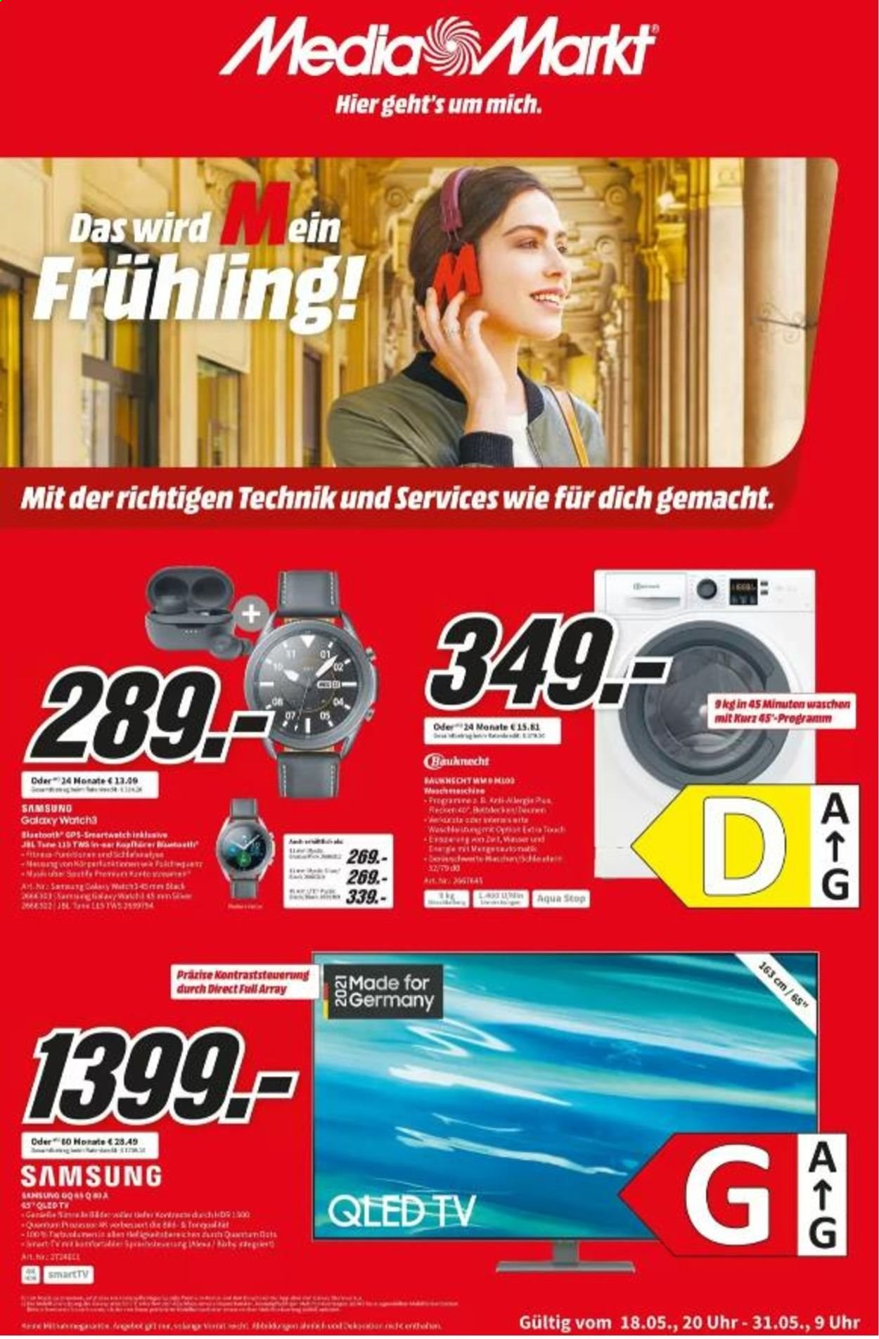 MediaMarkt Prospekte  - 18.05.2021 - 31.05.2021. Seite 1