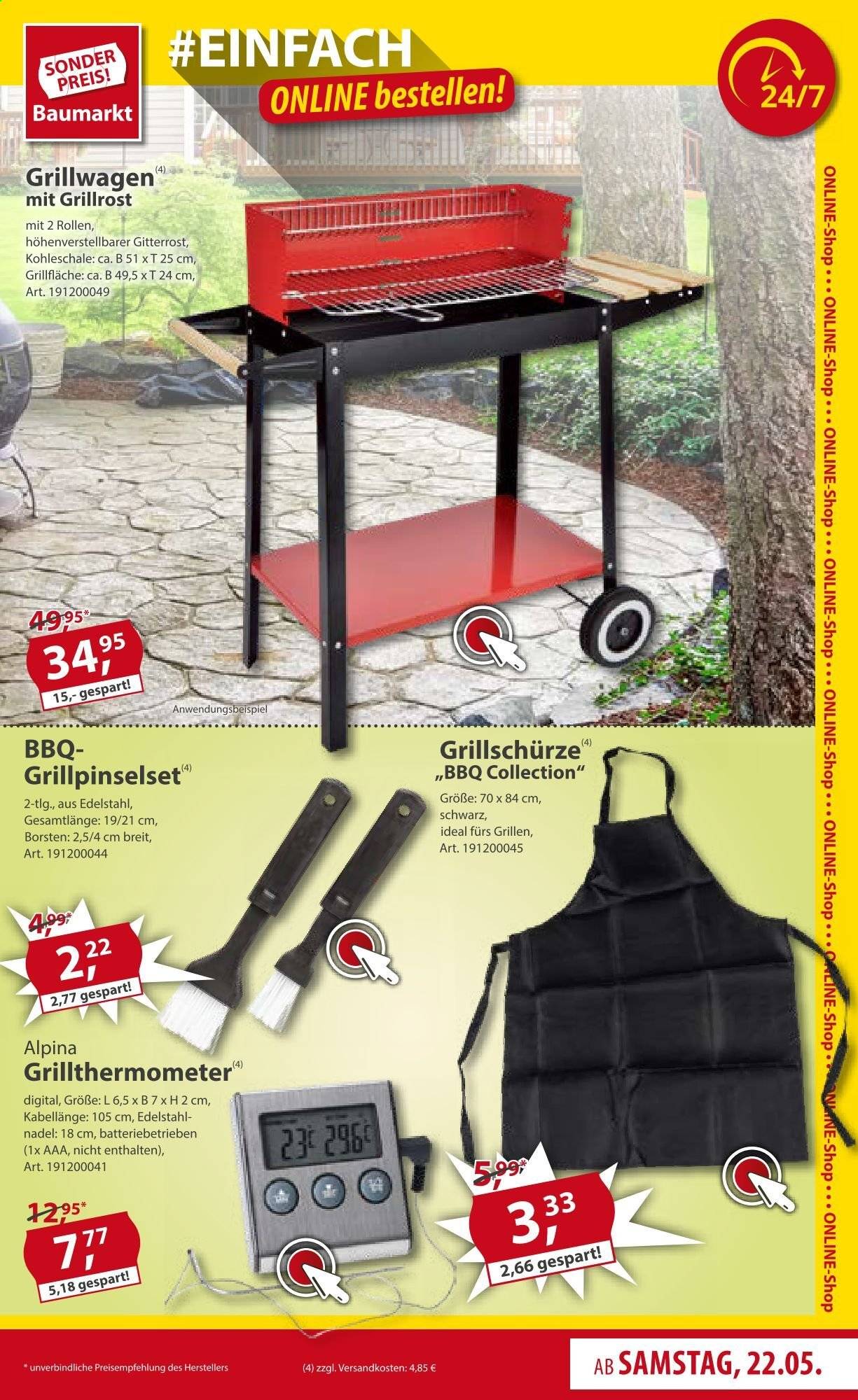 Sonderpreis-Baumarkt Prospekte  - 22.05.2021 - 28.05.2021. Seite 7