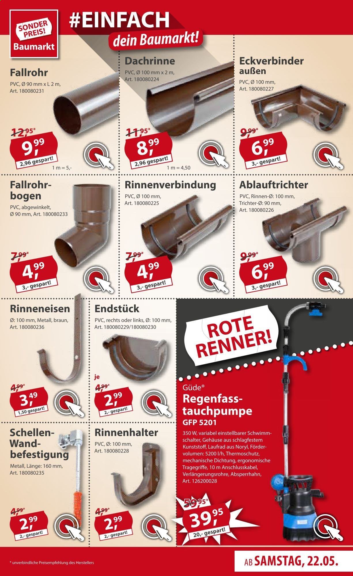 Sonderpreis-Baumarkt Prospekte  - 22.05.2021 - 28.05.2021. Seite 9