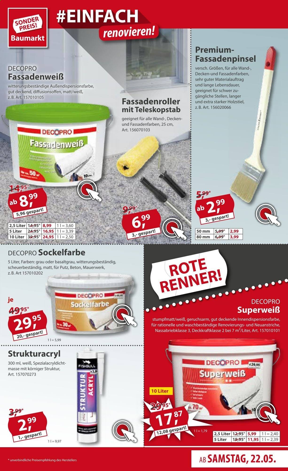 Sonderpreis-Baumarkt Prospekte  - 22.05.2021 - 28.05.2021. Seite 17