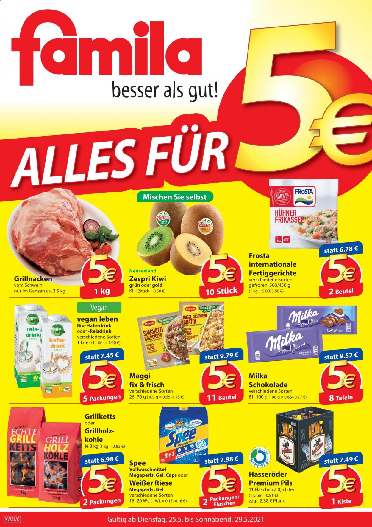 famila Prospekte  - 25.05.2021 - 29.05.2021. Seite 1