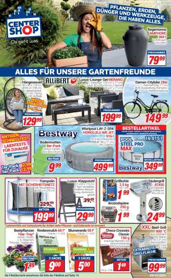 Prospekte CENTERSHOP - 25.5.2021 - 29.5.2021.