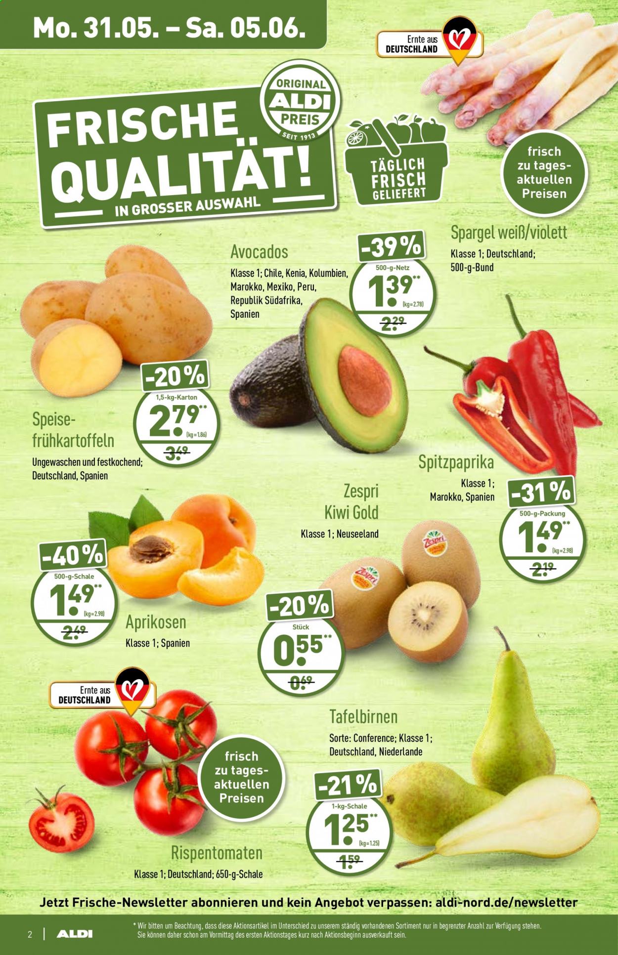 ALDI Nord Prospekte  - 31.05.2021 - 5.06.2021. Seite 2