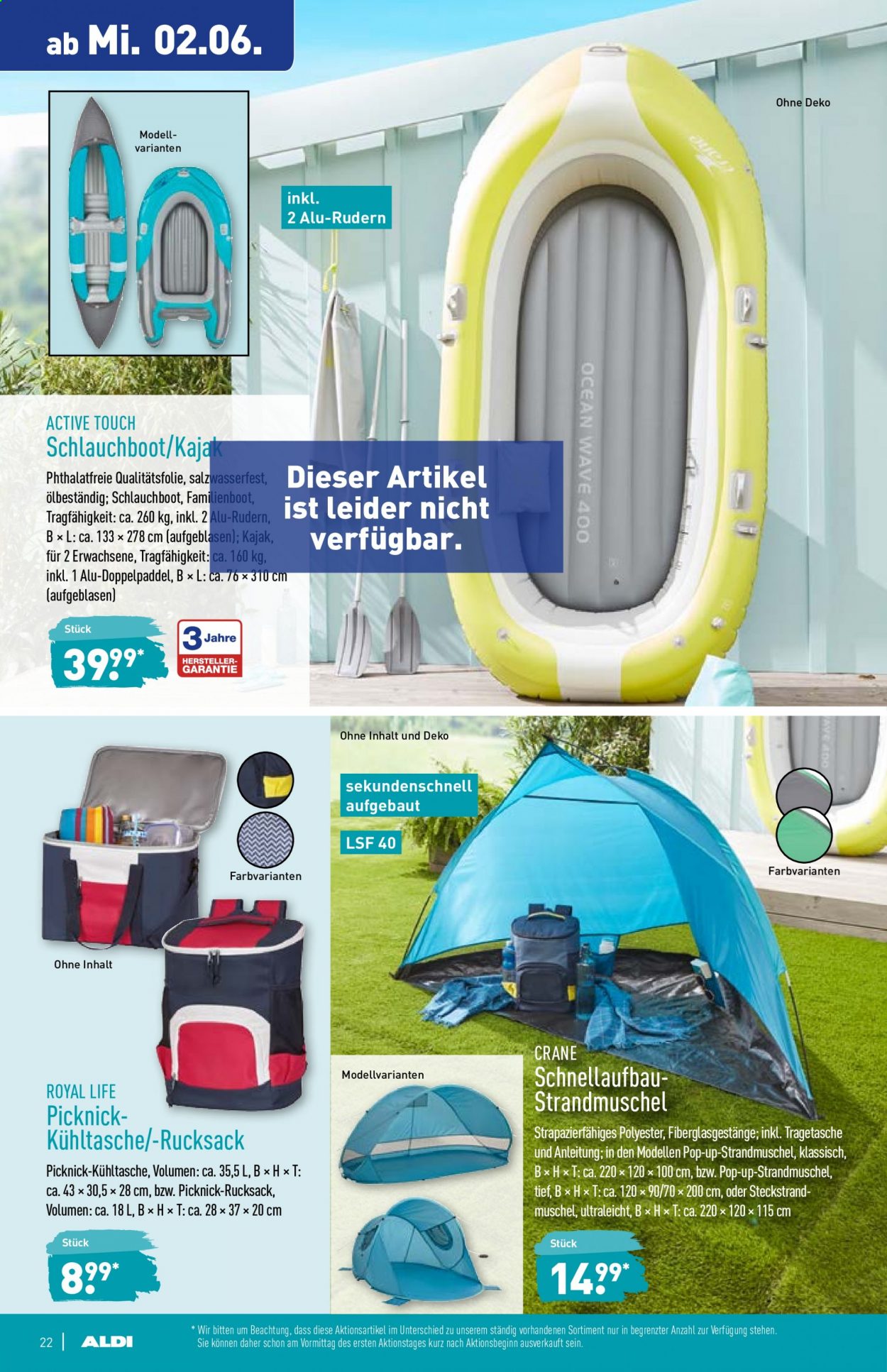ALDI Nord Prospekte  - 31.05.2021 - 5.06.2021. Seite 22