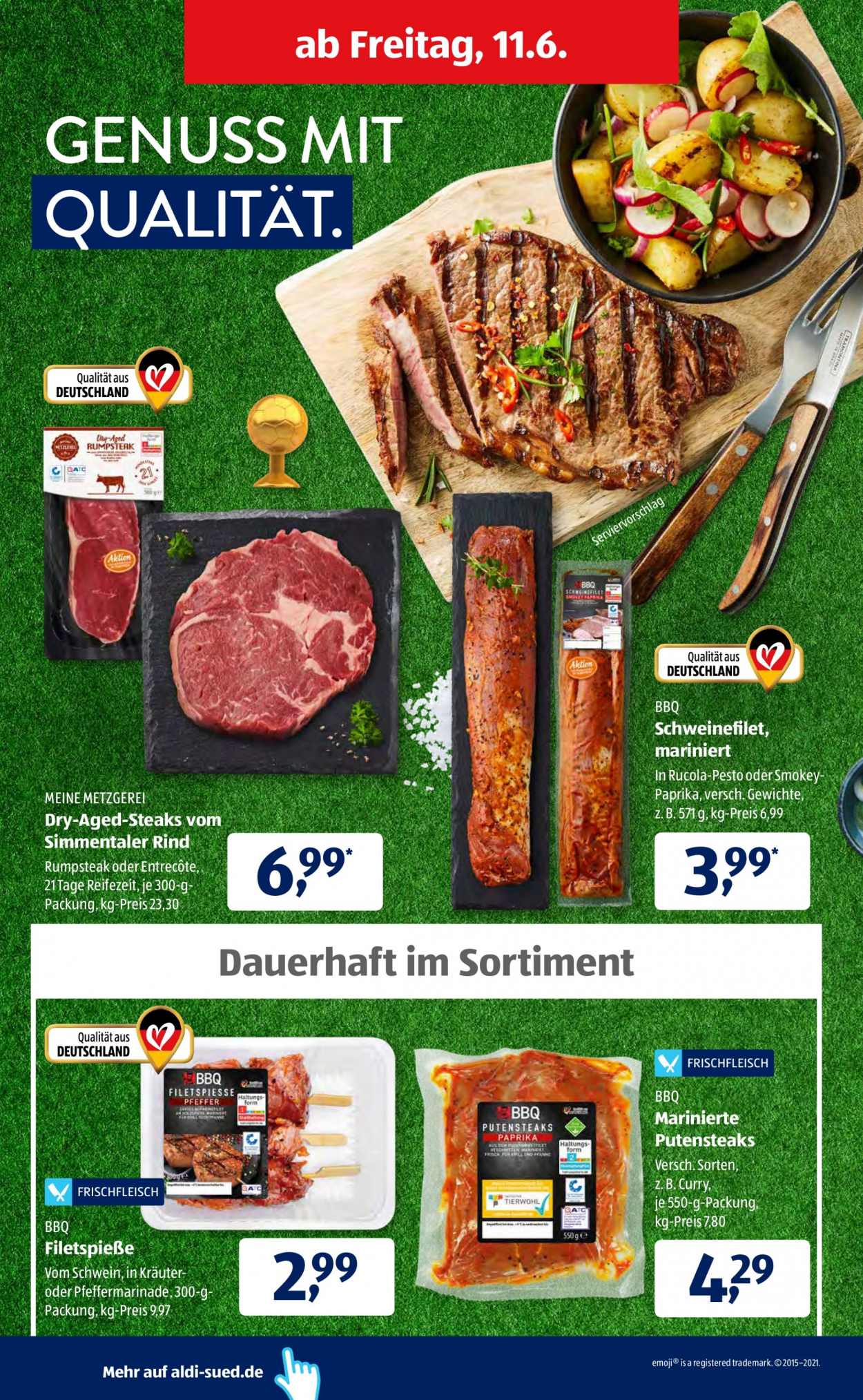 ALDI SÜD Prospekte  - 7.06.2021 - 12.06.2021. Seite 26