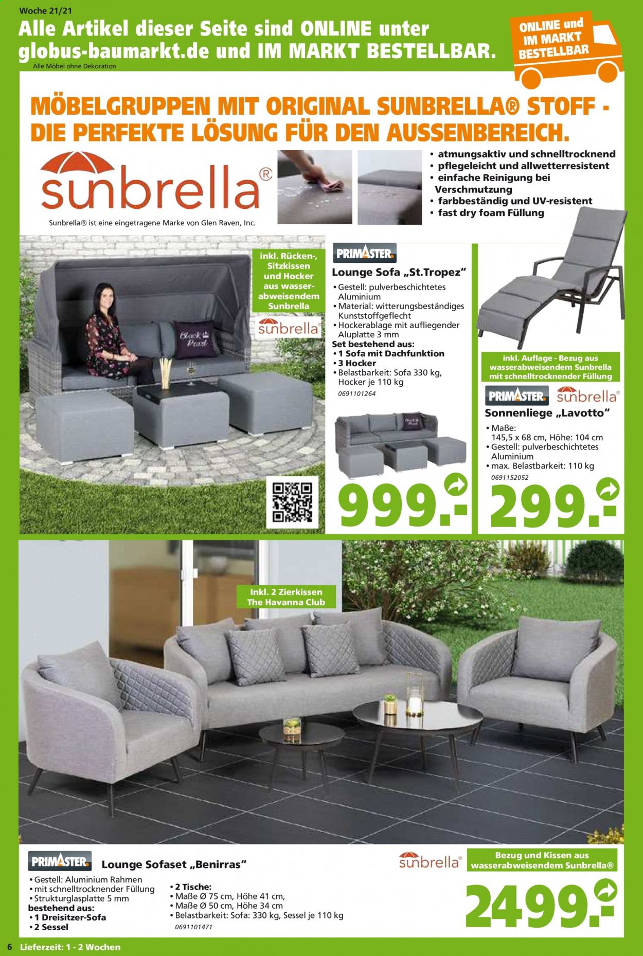 Globus Baumarkt Prospekte  - 25.05.2021 - 29.05.2021. Seite 6