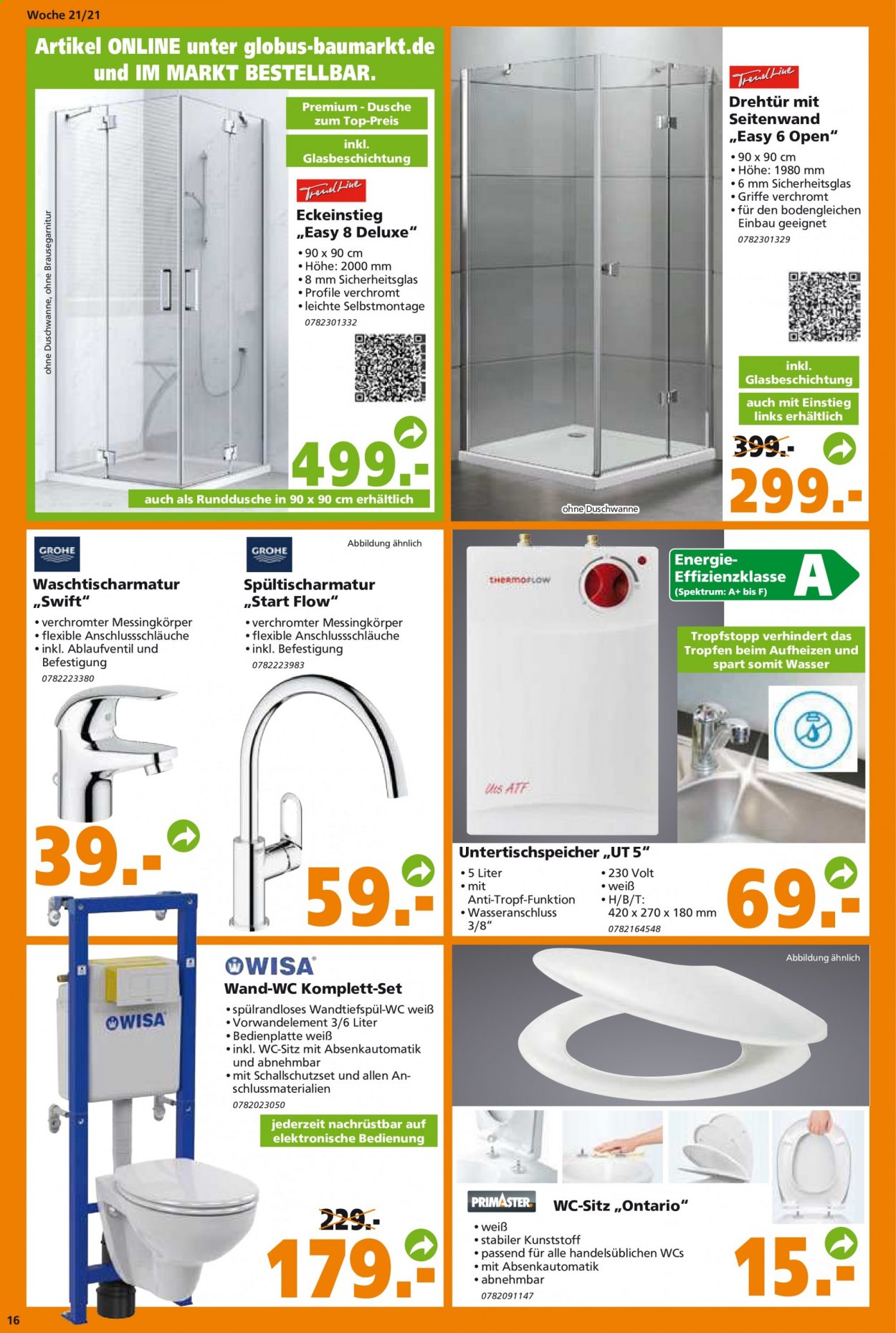 Globus Baumarkt Prospekte  - 25.05.2021 - 29.05.2021. Seite 16