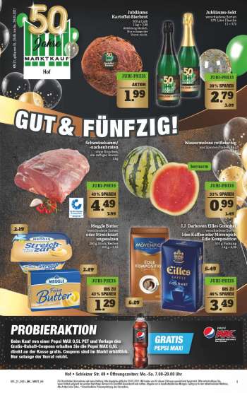 Prospekte Marktkauf - 25.5.2021 - 29.5.2021.