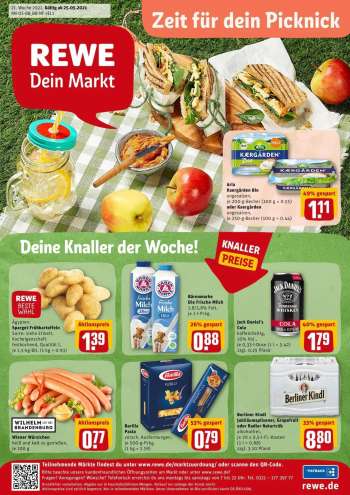 Prospekte REWE - 25.5.2021 - 29.5.2021.