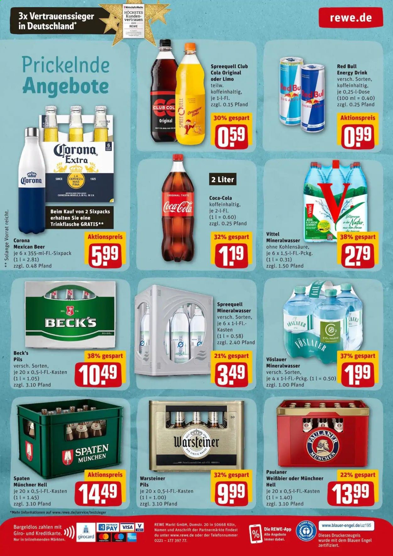 REWE Prospekte  - 25.05.2021 - 29.05.2021. Seite 20