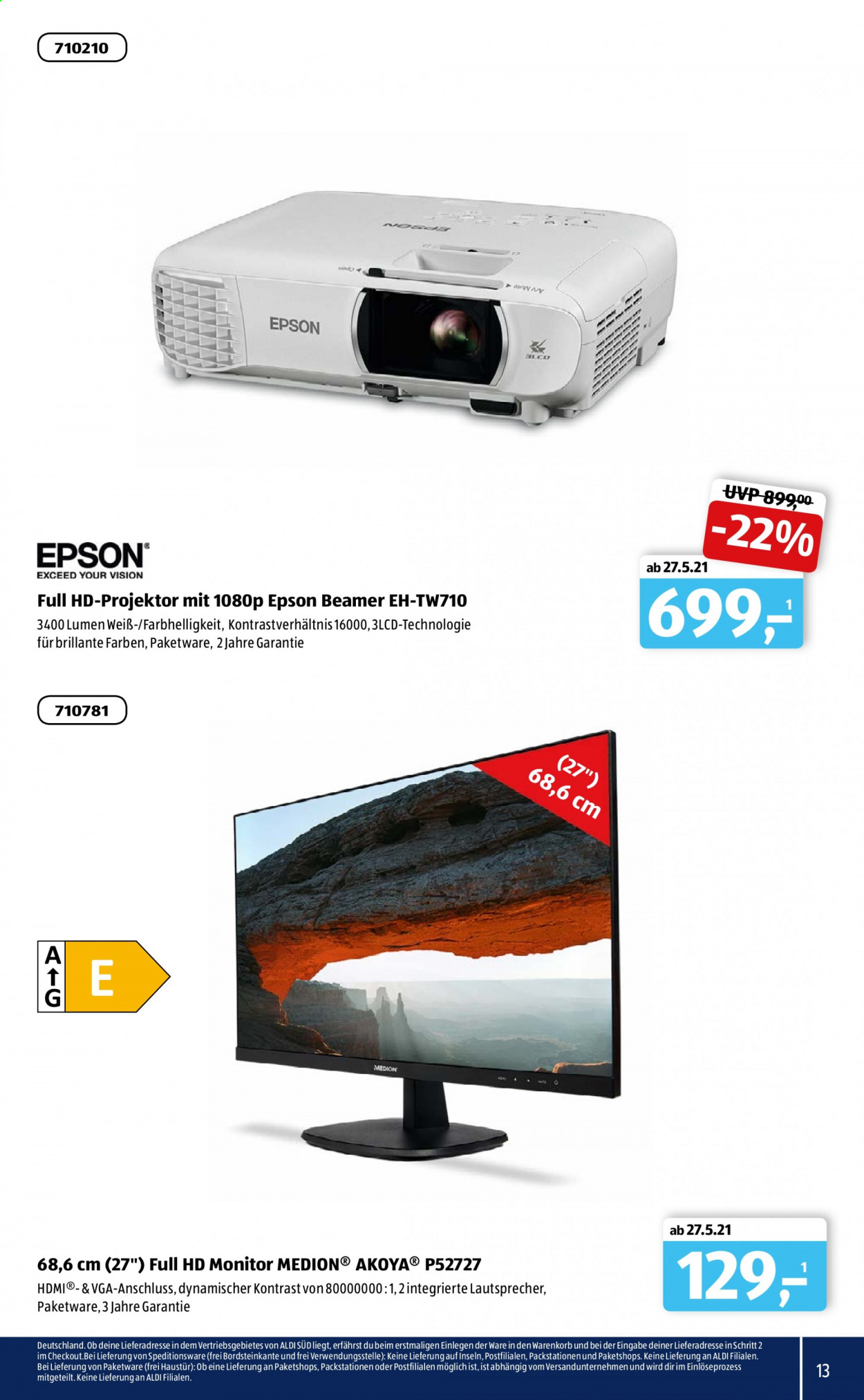 ALDI SÜD Prospekte . Seite 13