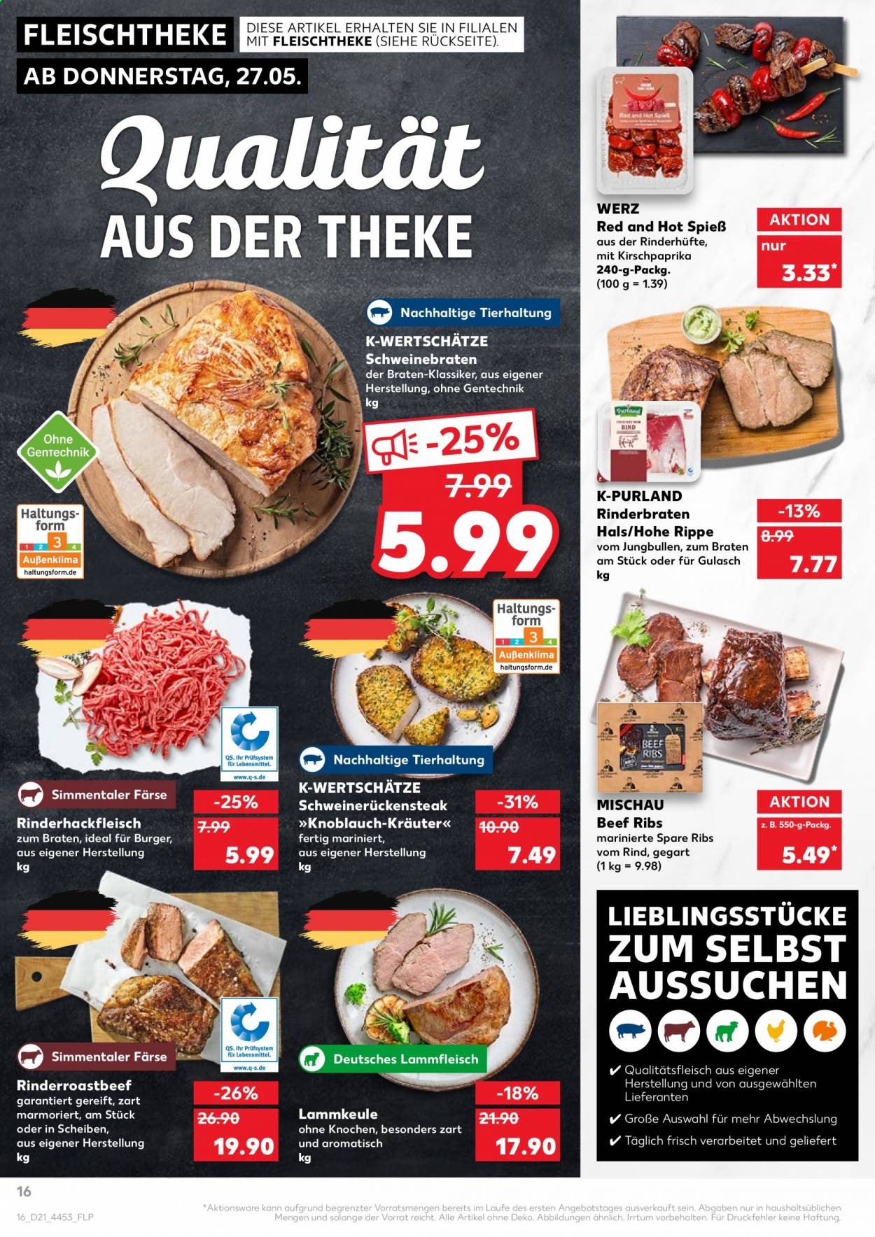 Kaufland Prospekte  - 27.05.2021 - 2.06.2021. Seite 16