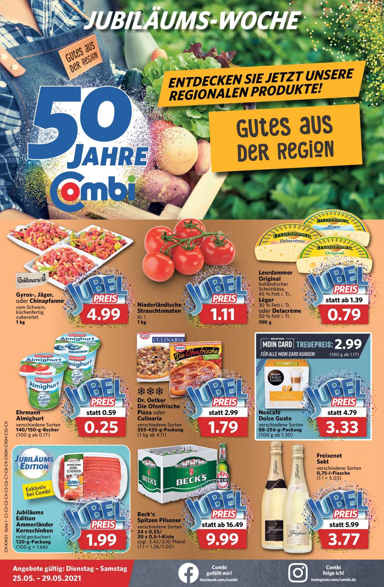 Combi Prospekte  - 25.05.2021 - 29.05.2021. Seite 1