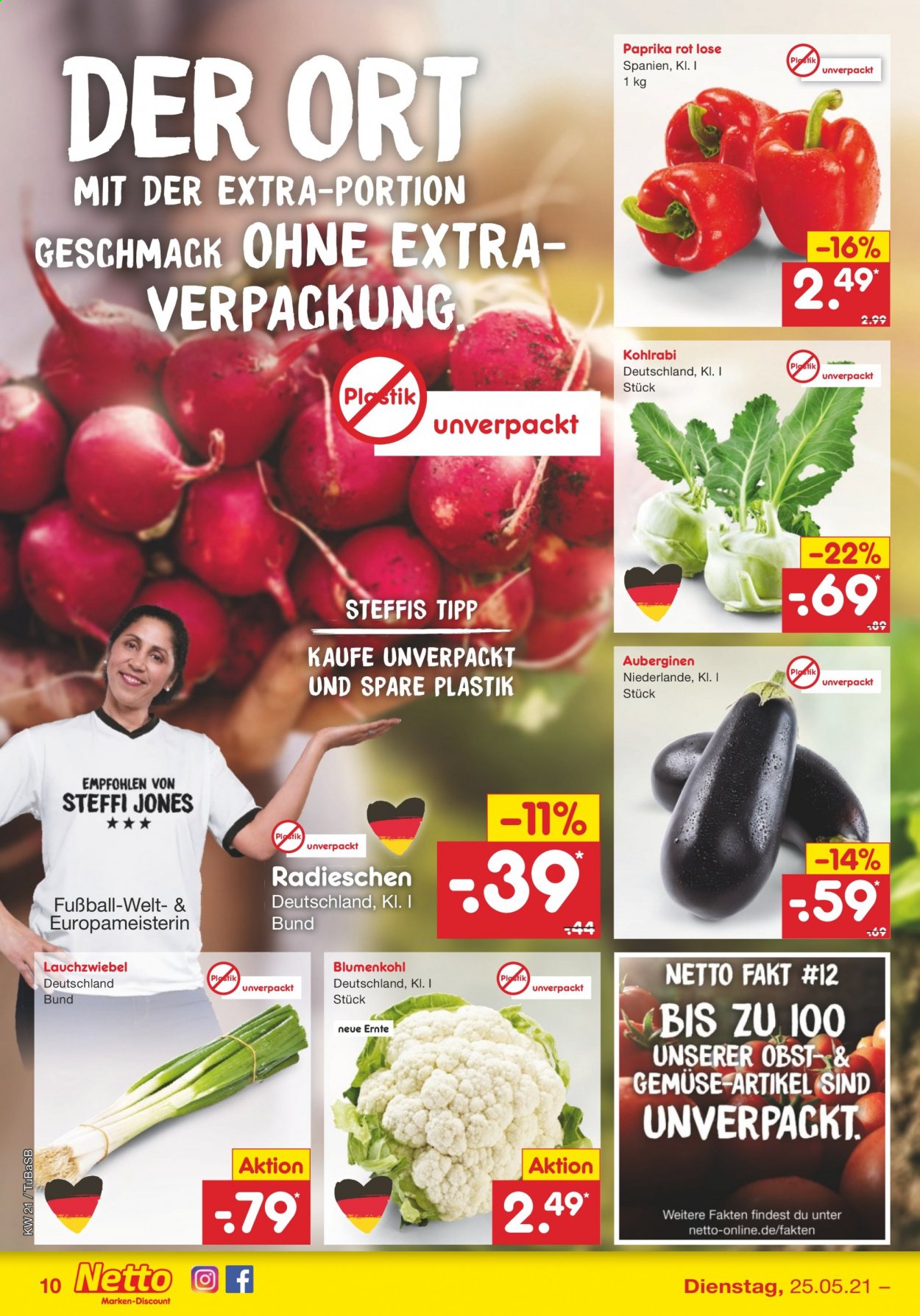 Netto Marken-Discount Prospekte  - 25.05.2021 - 29.05.2021. Seite 10