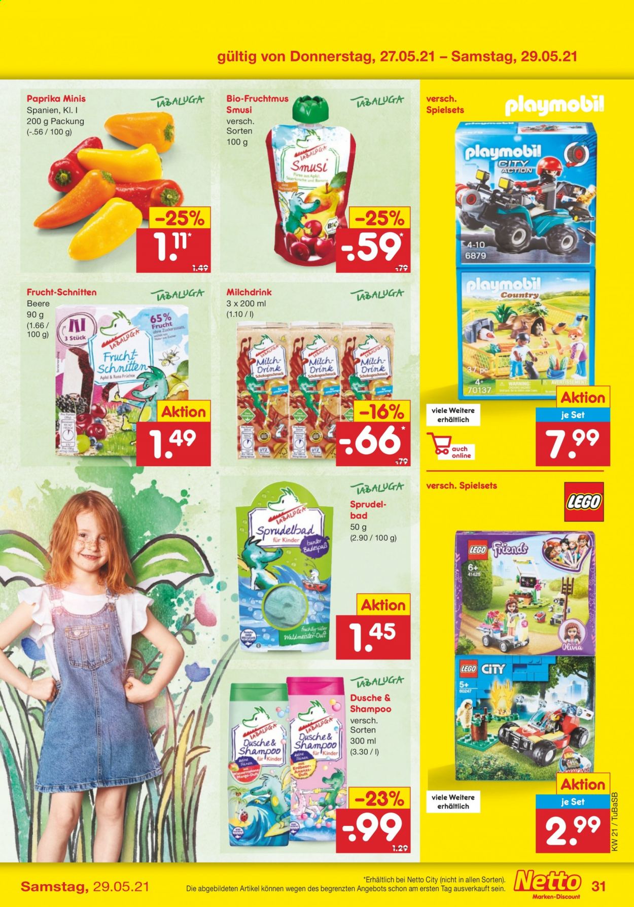 Netto Marken-Discount Prospekte  - 25.05.2021 - 29.05.2021. Seite 31