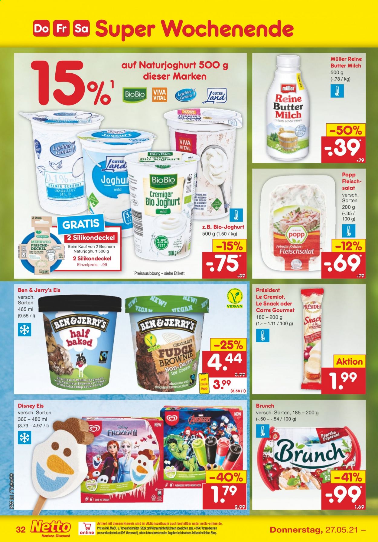 Netto Marken-Discount Prospekte  - 25.05.2021 - 29.05.2021. Seite 32