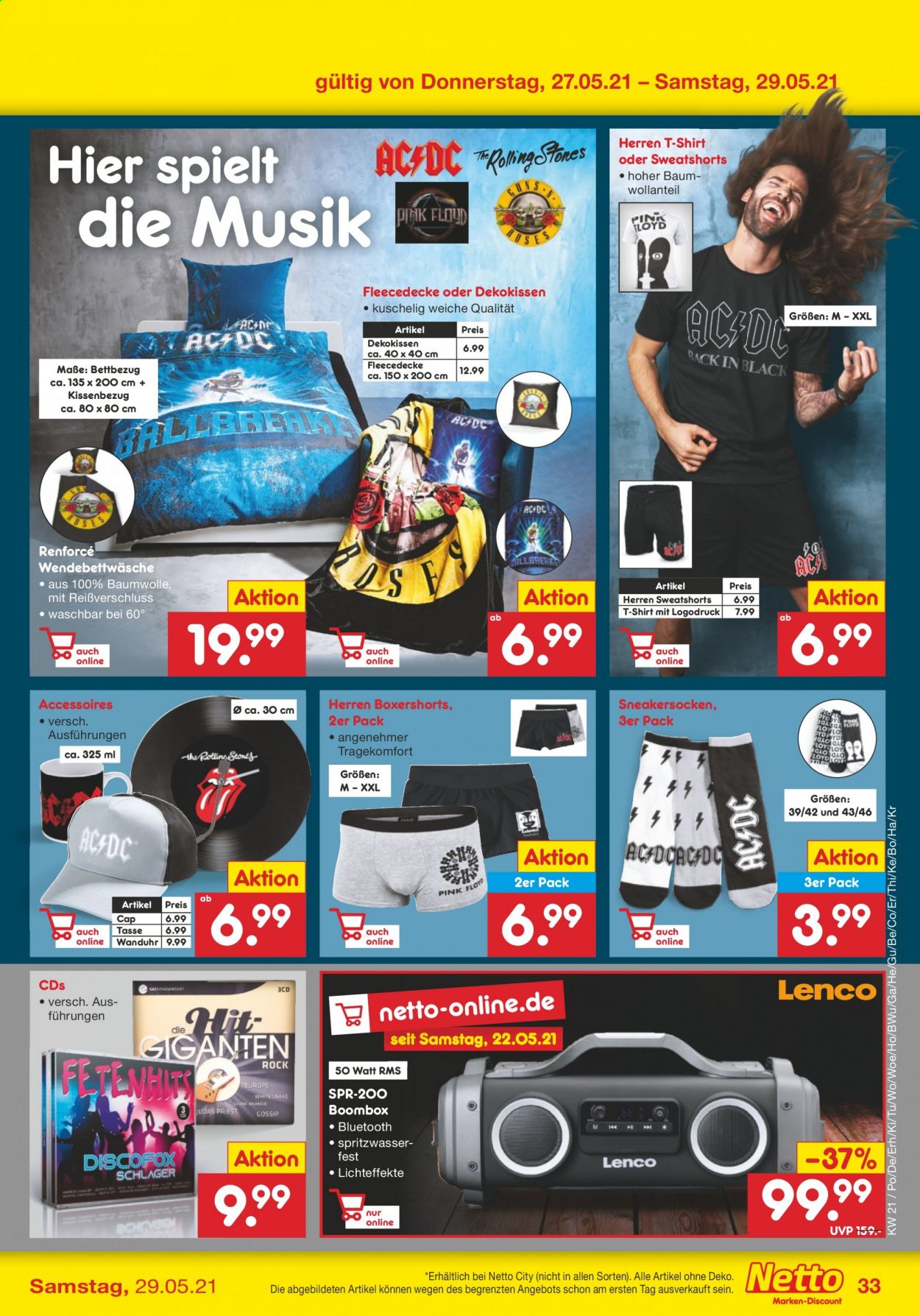 Netto Marken-Discount Prospekte  - 25.05.2021 - 29.05.2021. Seite 33