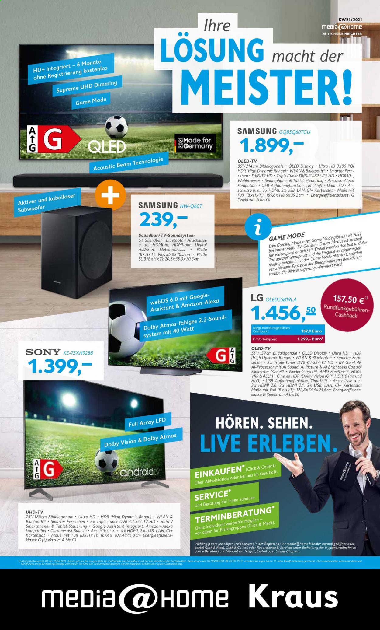 Euronics Prospekte  - 26.05.2021 - 5.06.2021. Seite 1