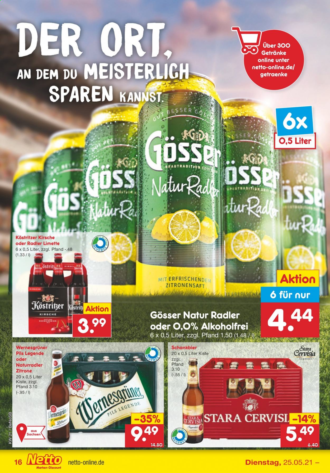 Netto Marken-Discount Prospekte  - 25.05.2021 - 29.05.2021. Seite 16