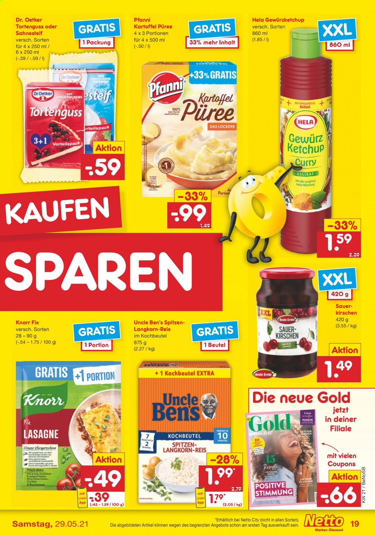 Netto Marken-Discount Prospekte  - 25.05.2021 - 29.05.2021. Seite 19