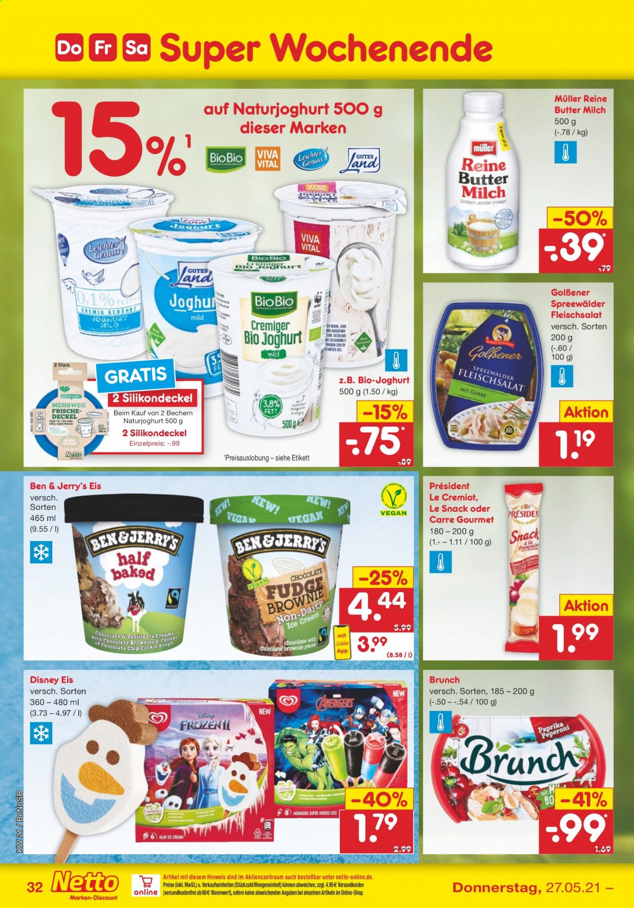 Netto Marken-Discount Prospekte  - 25.05.2021 - 29.05.2021. Seite 32