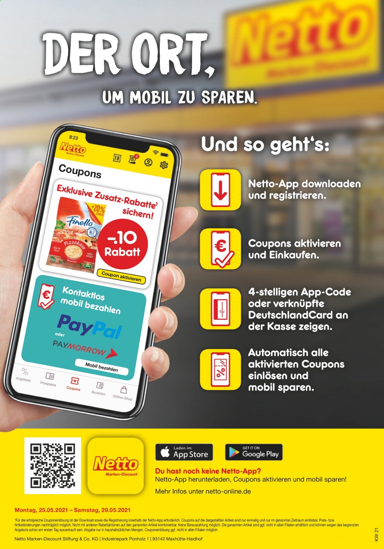 Netto Marken-Discount Prospekte  - 25.05.2021 - 29.05.2021. Seite 37