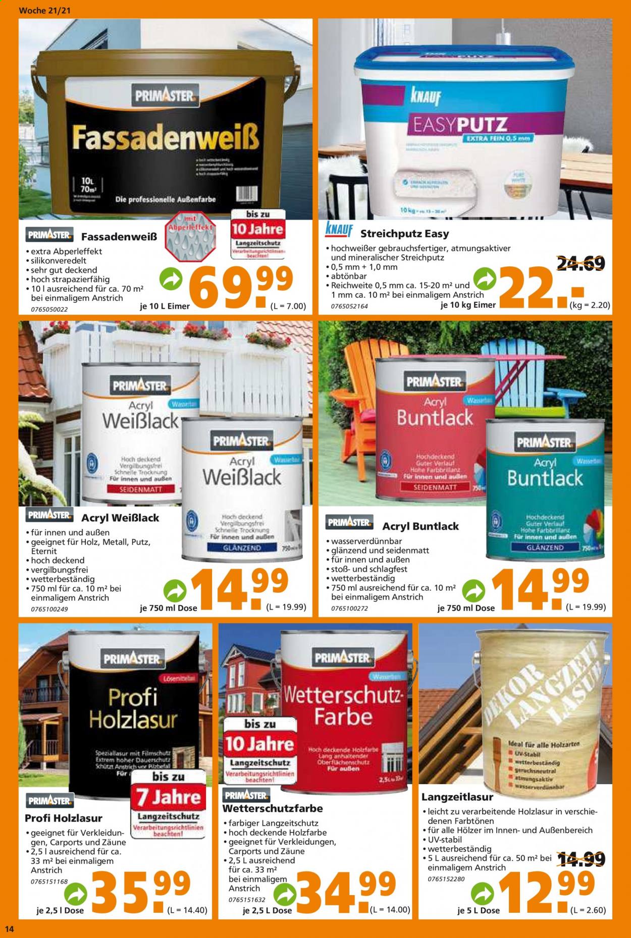 Globus Baumarkt Prospekte  - 25.05.2021 - 1.06.2021. Seite 14