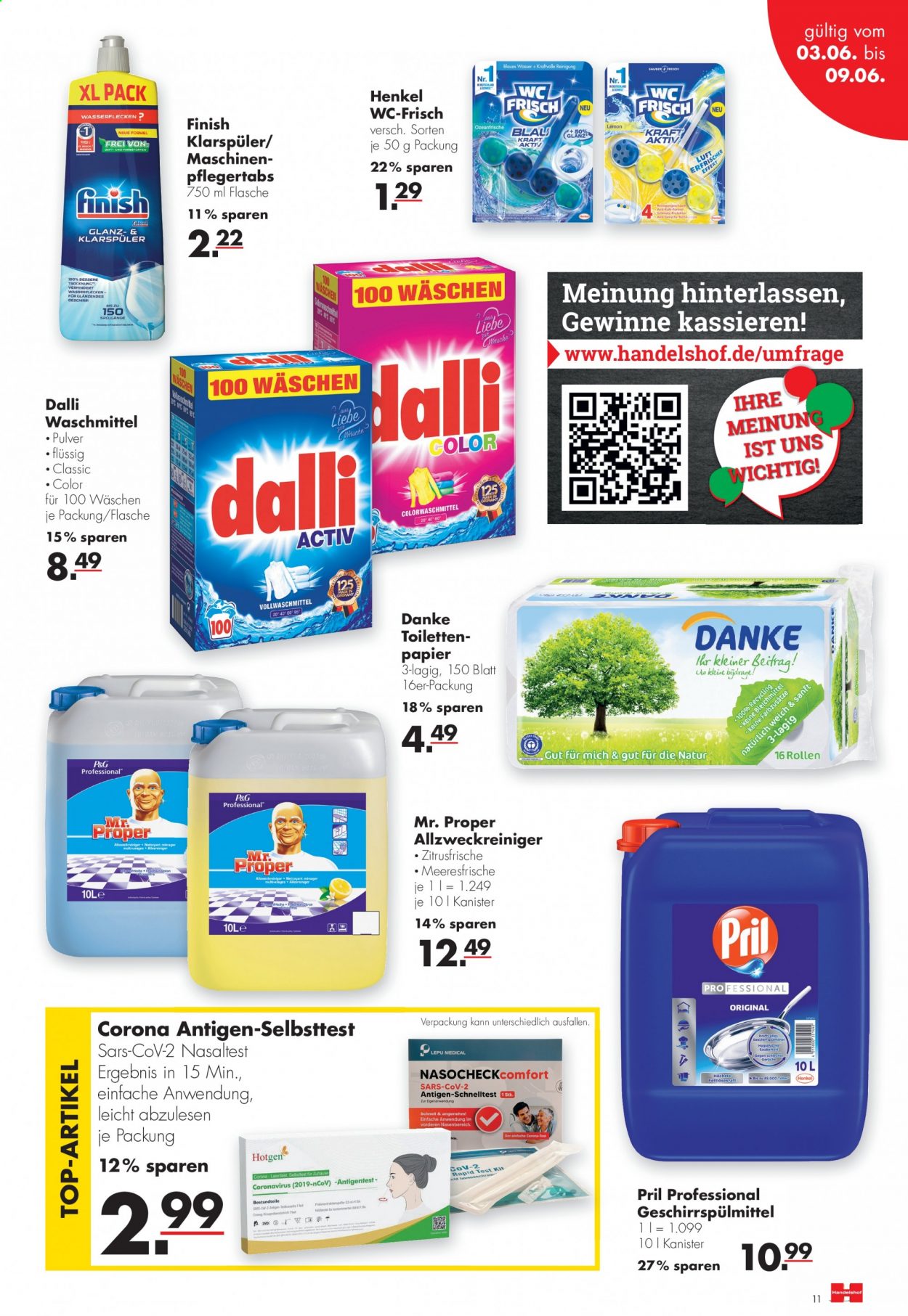 Handelshof Prospekte  - 3.06.2021 - 9.06.2021. Seite 11