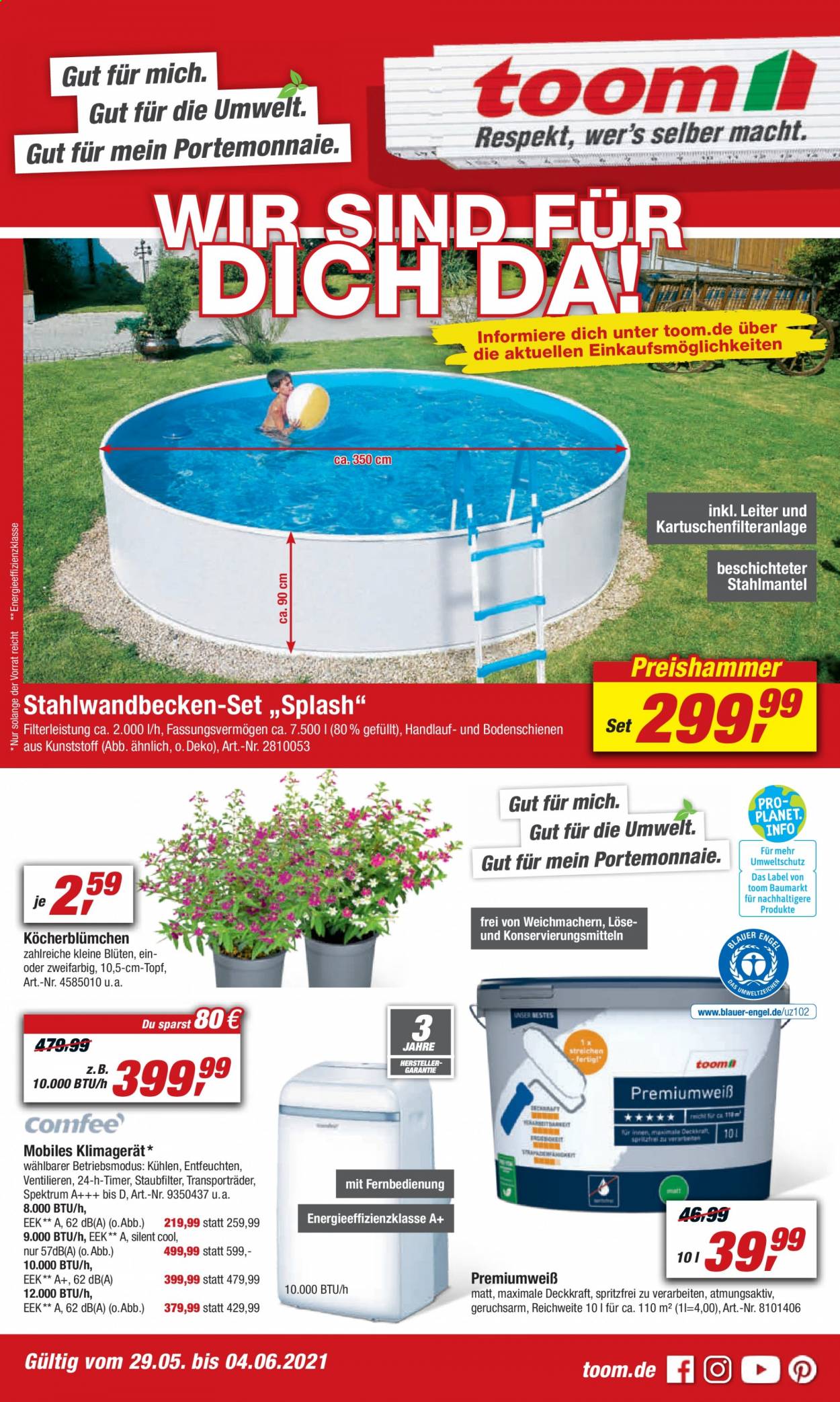 toom Baumarkt Prospekte  - 29.05.2021 - 4.06.2021. Seite 1